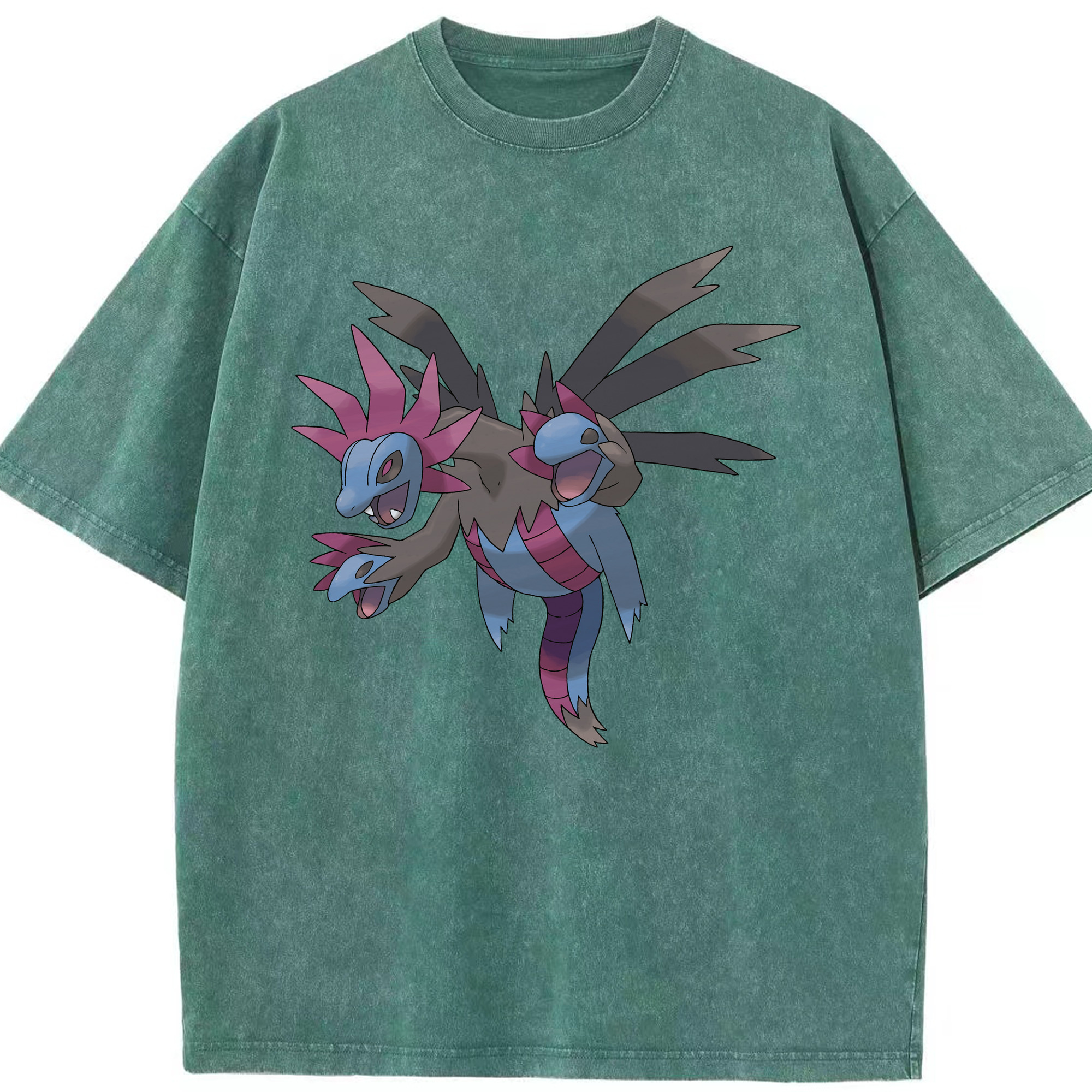 （画像用） ポケットモンスター Pokémon 綿100% ヴィンテージ風 半袖Tシャツ（フロントプリント）